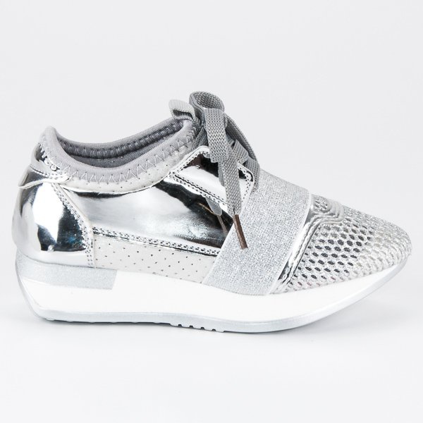 Sneakers Argent gris Sneakers Argent gris