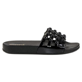 Chaussons VINCEZA noirs le noir