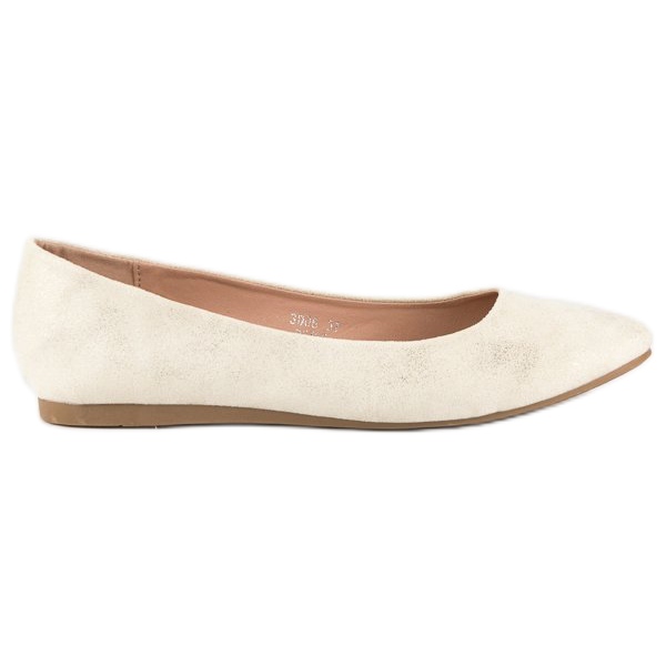 Nio Nio Ballerines en daim brun