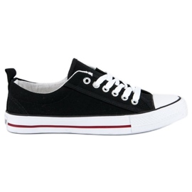 McKey Baskets classiques pour femmes le noir
