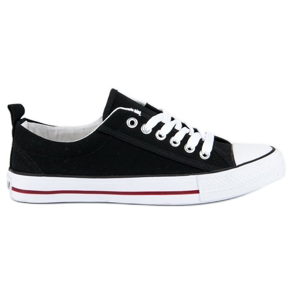 McKey Baskets classiques pour femmes le noir