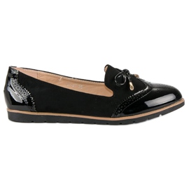 Super Me Mocassins noirs décontractés