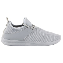 Super Me Baskets textile grises Super Me Baskets textile grises