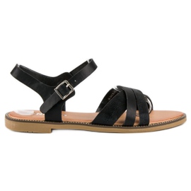 Nio Nio Sandales noires classiques le noir