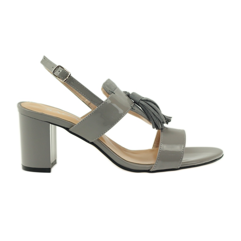 Sagan 53224 sandales à franges grises Sagan 53224 sandales à franges grises