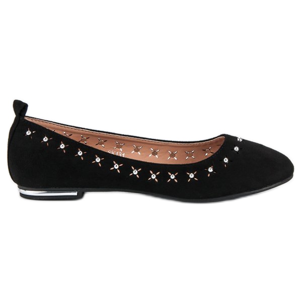 Nio Nio Ballerines élégantes le noir