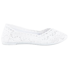 Seastar Ballerines en dentelle blanche
