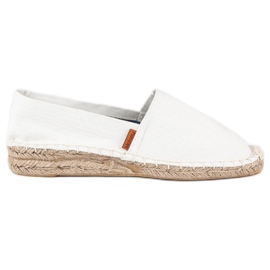 McKey Espadrilles blanches confortables