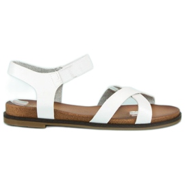 Nio Nio Sandales blanches femme