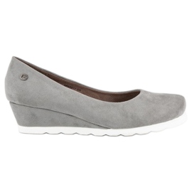 Filippo Escarpins femme en daim gris