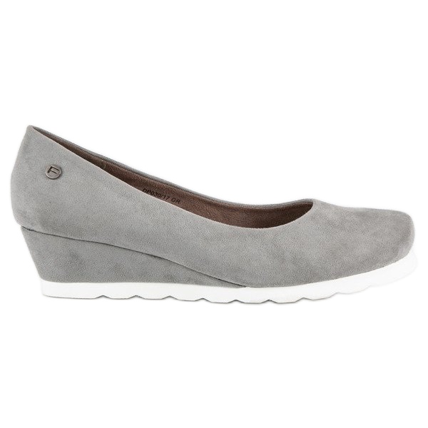 Filippo Escarpins femme en daim gris