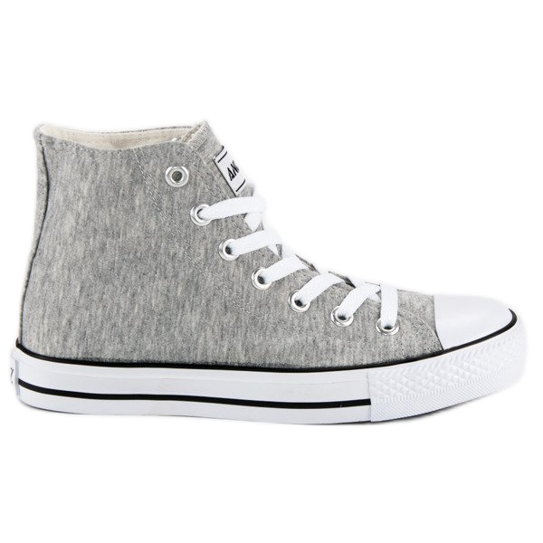 Andy Z Baskets classiques au-dessus de la cheville gris Andy Z Baskets classiques au-dessus de la cheville gris