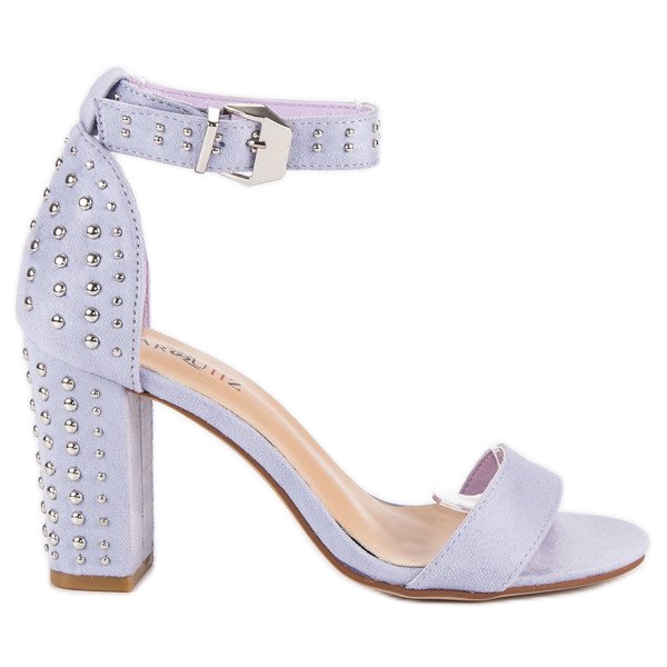 Marquiz Sandales violettes femme