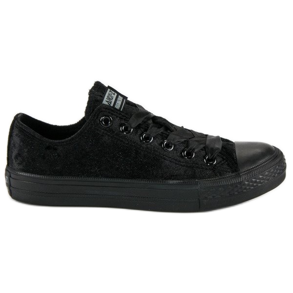 Andy Z Baskets en velours noires le noir