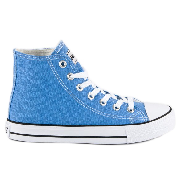 Andy Z Baskets classiques au-dessus de la cheville bleu Andy Z Baskets classiques au-dessus de la cheville bleu