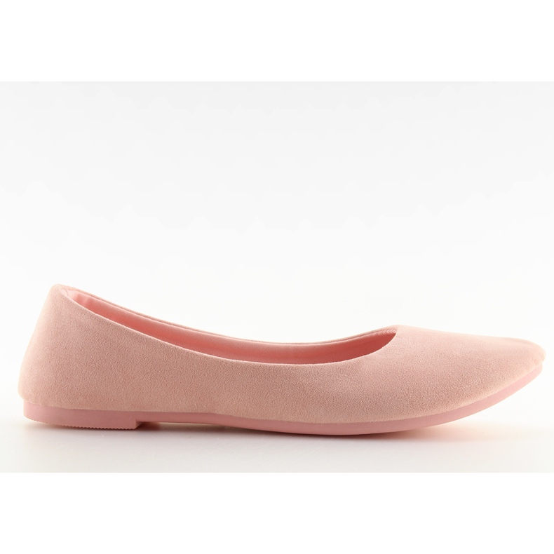 Ballerines femme rose tendre JX51 Rose