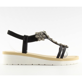 Sandales femme noires très confortables 981 Black le noir Sandales femme noires très confortables 981 Black le noir