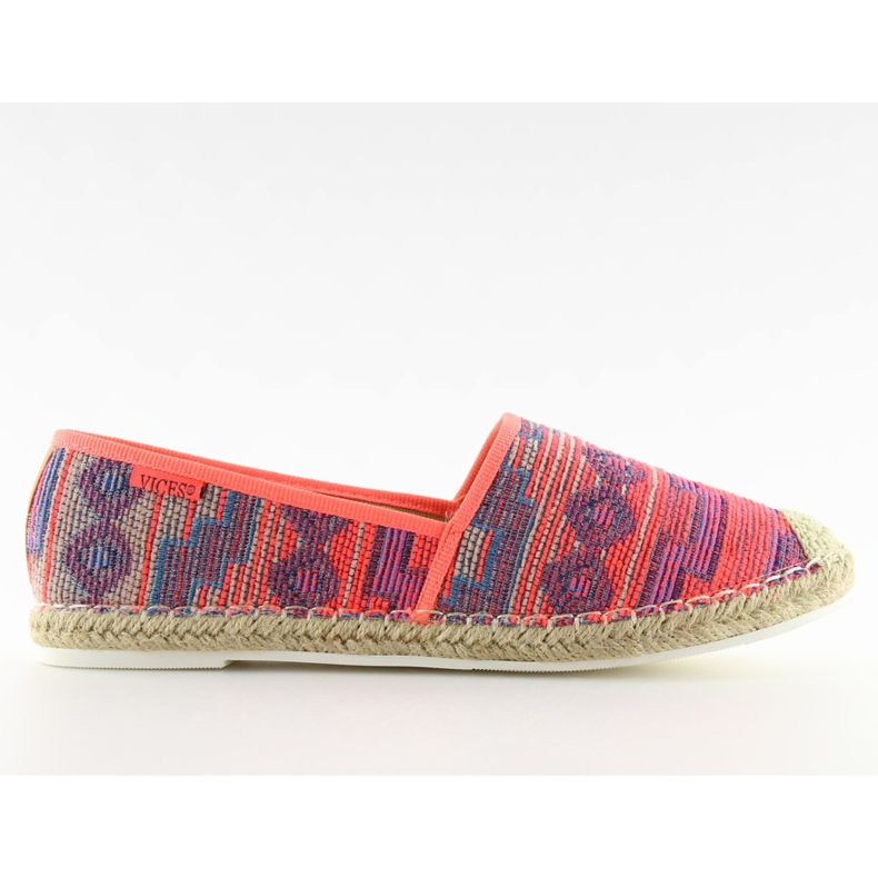 Espadrilles femme Fluo 3051 Fushia orange Espadrilles femme Fluo 3051 Fushia orange