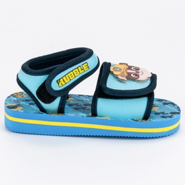 Patte patrouille velcro sandales bleu Patte patrouille velcro sandales bleu