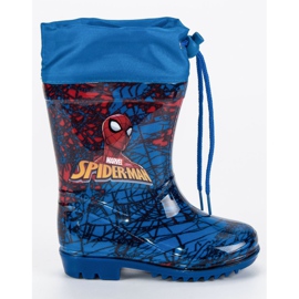 Galoches avec extracteur SPIDER-MAN bleu Galoches avec extracteur SPIDER-MAN bleu