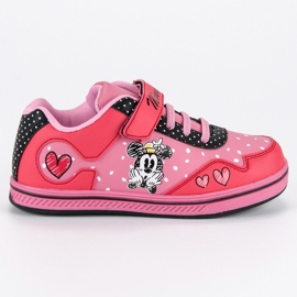 Baskets velcro mickey mouse rose