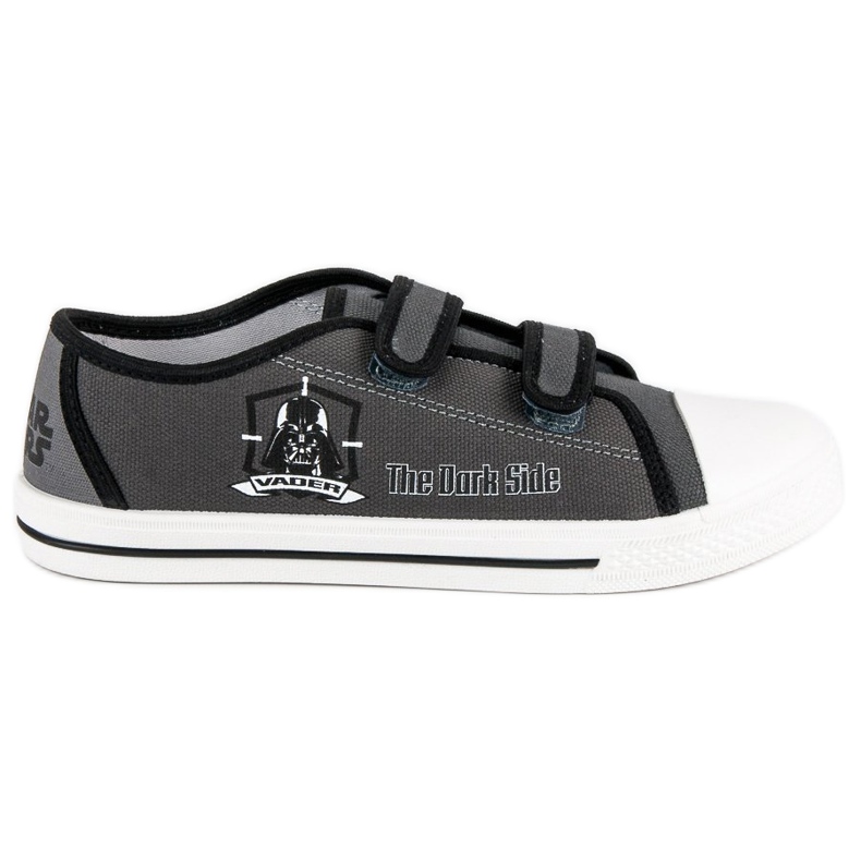 Baskets Velcro Star Wars gris