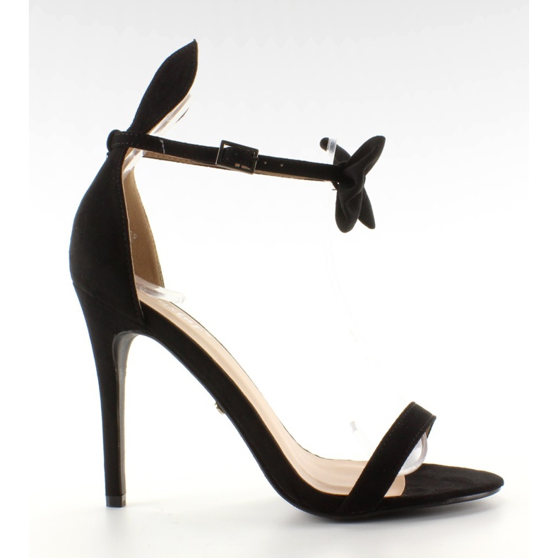 Sandales sur épingle avec oreilles ZJ-15P Noir le noir