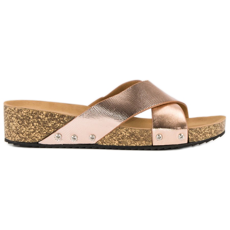 Chaussons vices élégants rose Chaussons vices élégants rose