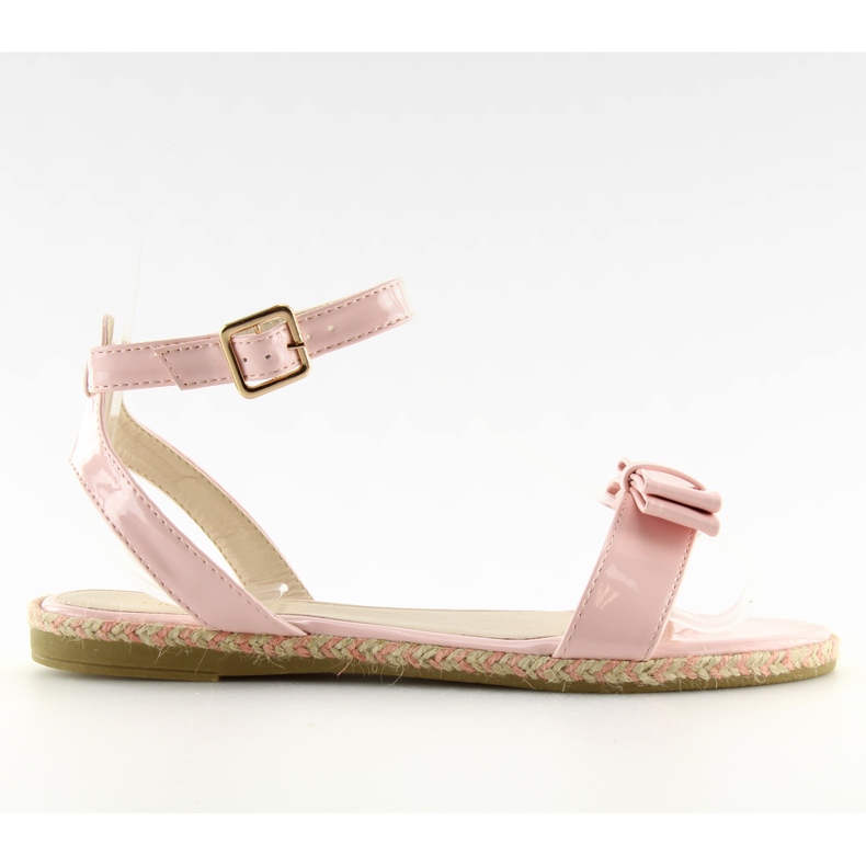 Sandales rose pastel 6128 rose