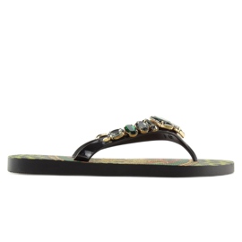 Tongs à pierres 8250 Vert noir