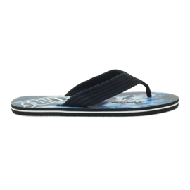 American Club Tongs homme américaines SURF noir