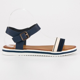 Top Shoes Sandales marin femme bleu Top Shoes Sandales marin femme bleu