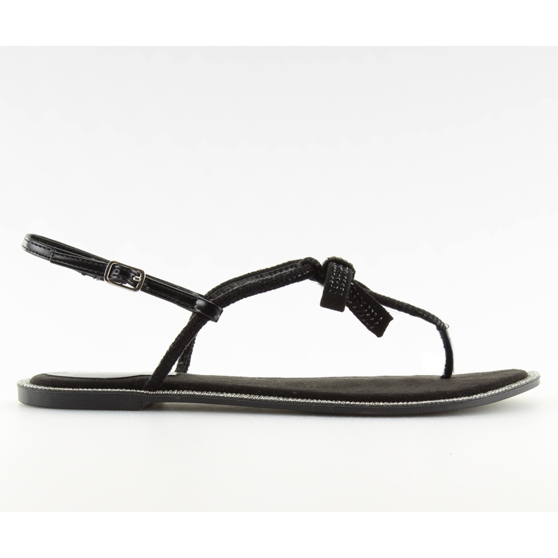 Sandales noires pour femmes tongs 17715 Negro le noir
