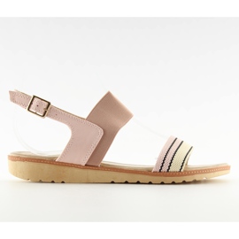 Sandales roses pour femmes J1024-A4 rose
