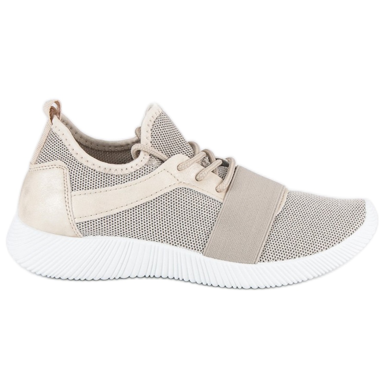Chaussures à enfiler beiges