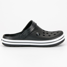 Pantoufles d'été confortables le noir Pantoufles d'été confortables le noir