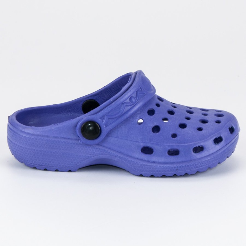 Tongs en caoutchouc violet