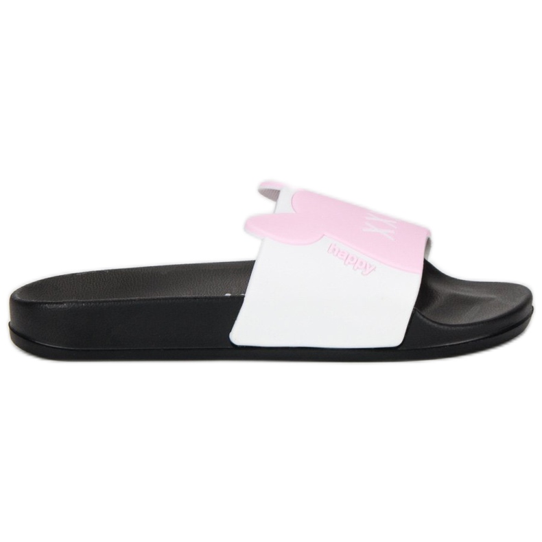 Pantoufles VICES à la mode blanche