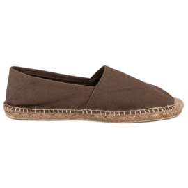 Espadrilles Marron brun multicolore