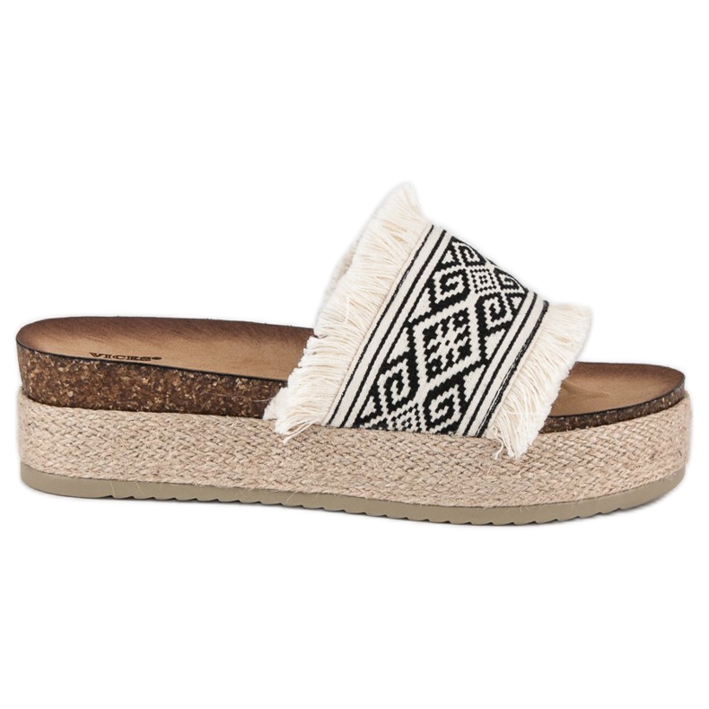 Vices Etaux d'espadrilles brun
