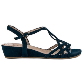 Corina Sandales d'été confortables bleu marine