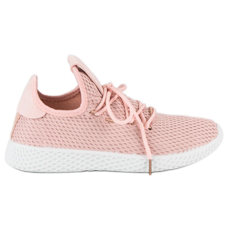 Chaussures de sport poudreuse rose