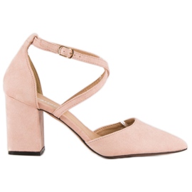 Seastar Sandales élégantes en daim rose