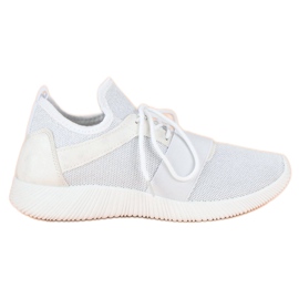 Chaussures à enfiler blanches