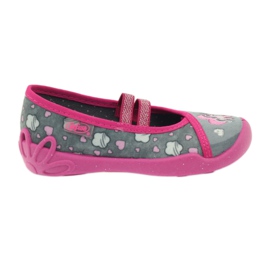 Befado chaussures pour enfants 116X238 gris rose