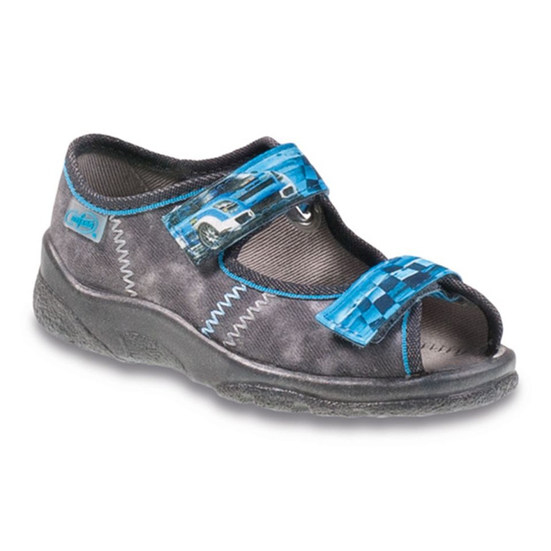 Befado chaussures pour enfants 969Y117 bleu gris