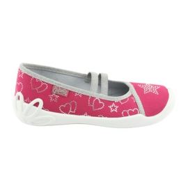 Chaussures pour enfants Befado 116Y245 rose gris