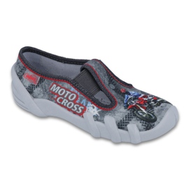Chaussures pour enfants Befado 290X166 gris rouge Chaussures pour enfants Befado 290X166 gris rouge