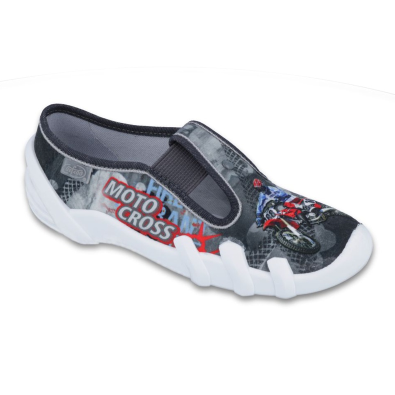 Befado autres chaussures pour enfants 290Y167 gris rouge
