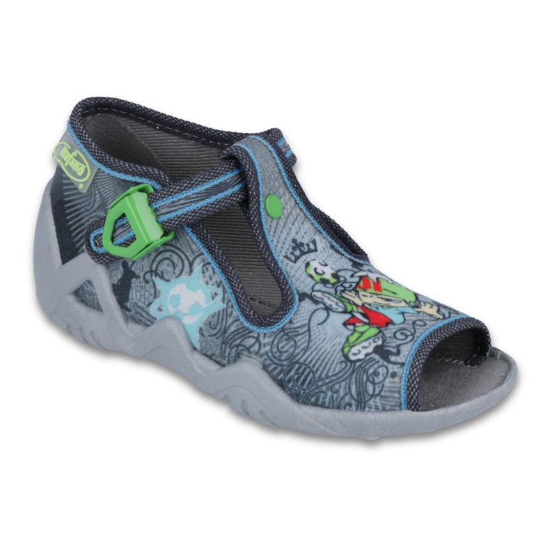 Befado chaussures pour enfants 217P097 bleu gris vert rouge Befado chaussures pour enfants 217P097 bleu gris vert rouge